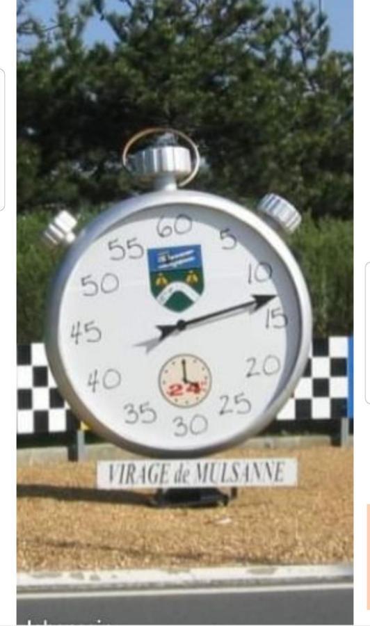 Chambre Proche Circuit Du Mans 500 M Du Virage De 멀산느 외부 사진